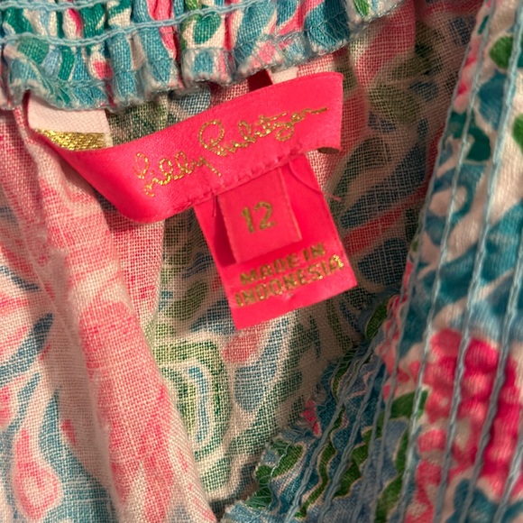 Lilly Pulitzer floral top - Picture 3 of 4